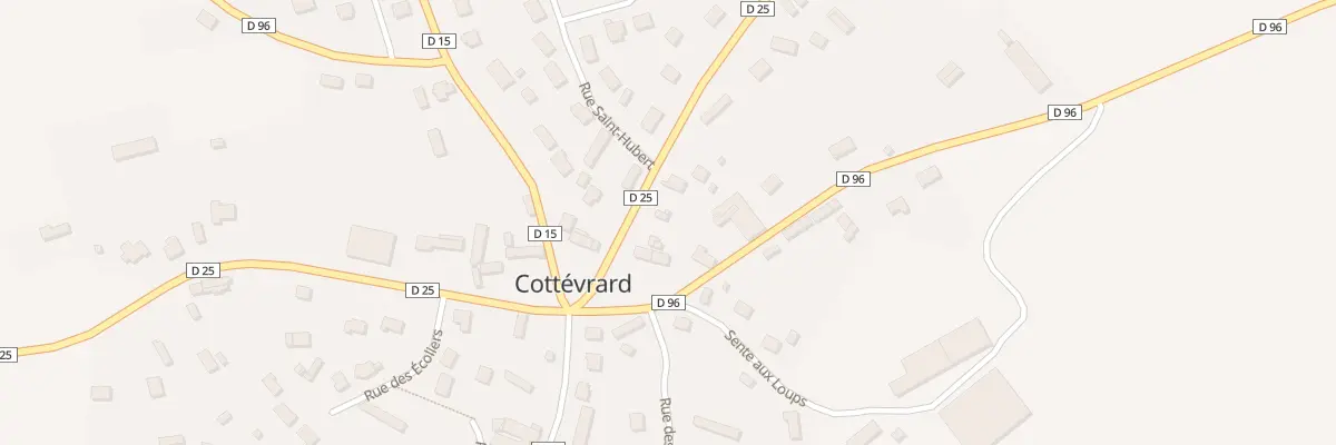 Plan du 5052 Le Village à Cottévrard