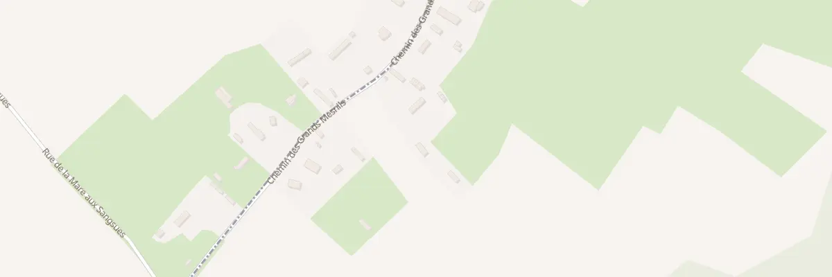 Plan du 21 Che des Grands Mesnils à Rosay