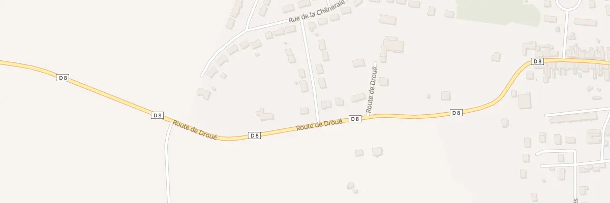 Plan du 16 Rte de Droué à Cloyes-les-Trois-Rivières