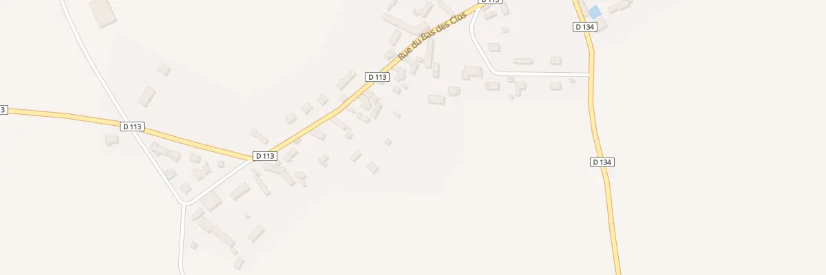 Plan du 15 Rue du Bas des Clos à Saint-Ange-et-Torçay