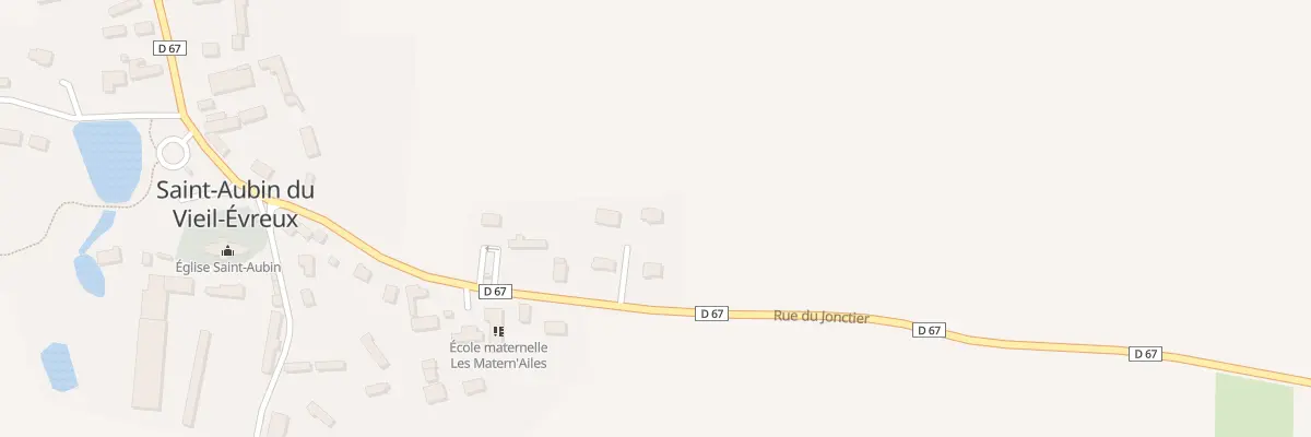 Plan du 57 Rue du Jonctier au Vieil-Évreux