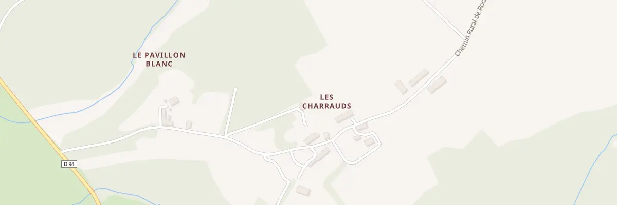 Plan du 5 Les Charrauds à Chalais