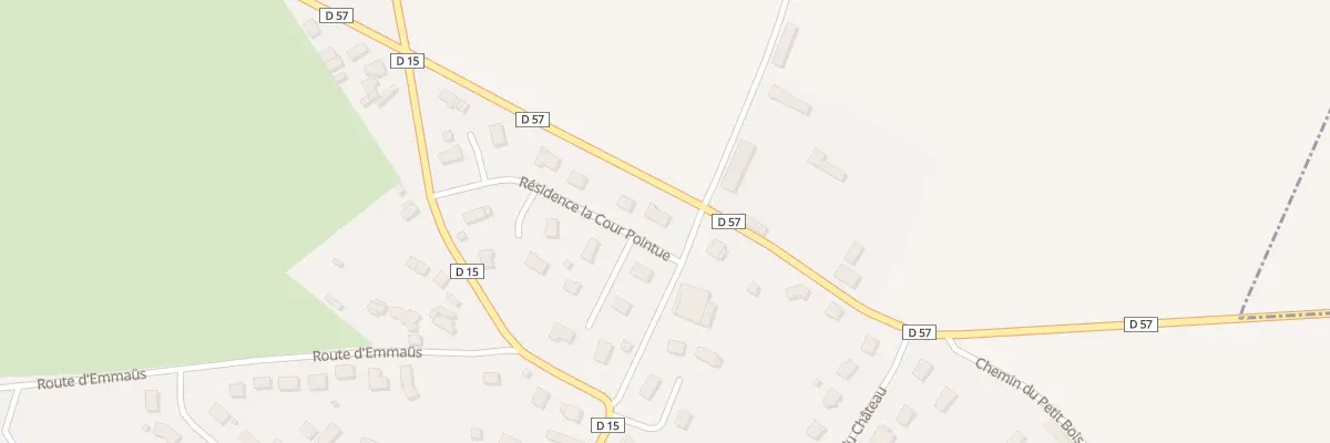 Plan du 17 Res La Cour Pointue à Esteville