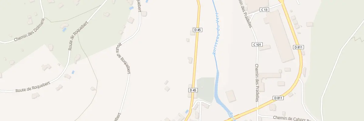 Plan du 1 Av de la Tourasse à Castelfranc