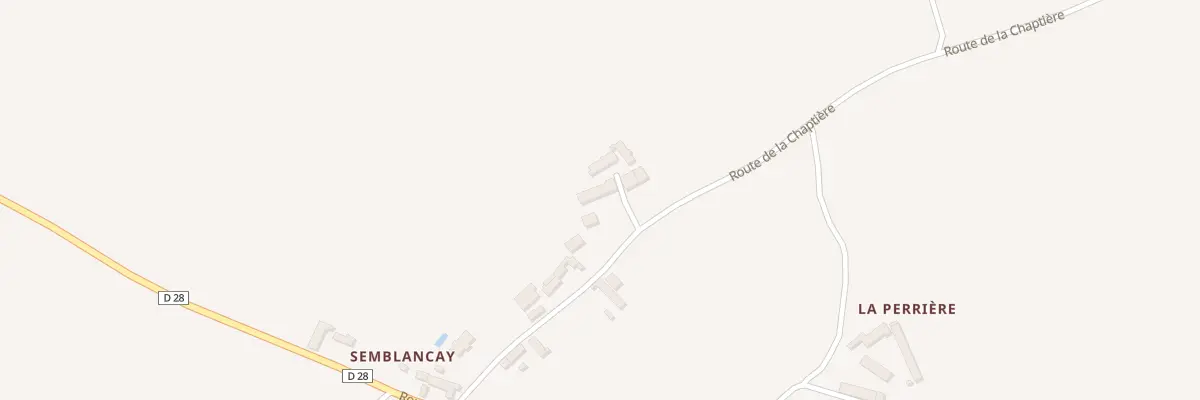 Plan du 5061 Semblancay au Tranger
