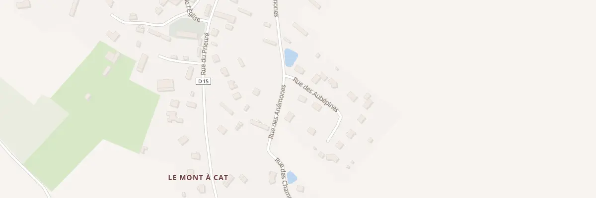 Plan du 56 Rue des Aubepines à Cottévrard