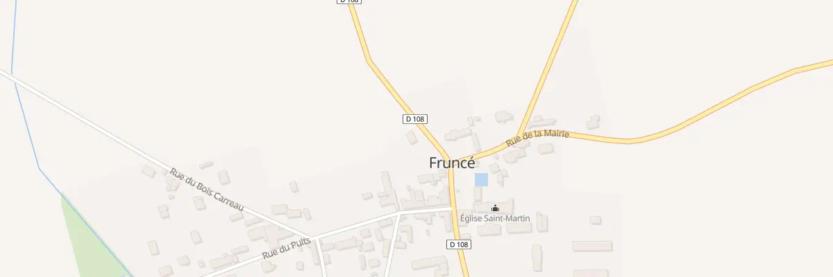 Plan du 2 Rue du Loir à Fruncé