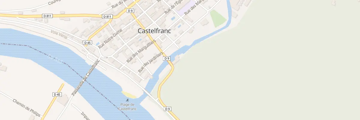 Plan du 5226 Castelfranc à Castelfranc