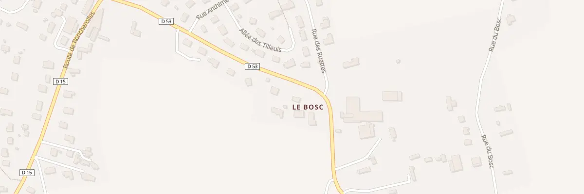 Plan du 330 Rte de Gournay à Préaux