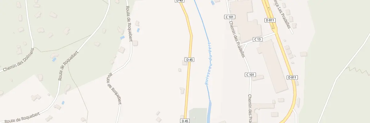 Plan du 3 Av de la Tourasse à Castelfranc