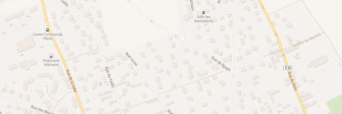 Plan du 41 Che Boyer à Pîtres