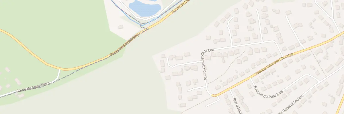 Plan du 9 All Maurice Genevoix à Saint-Rémy-sur-Avre