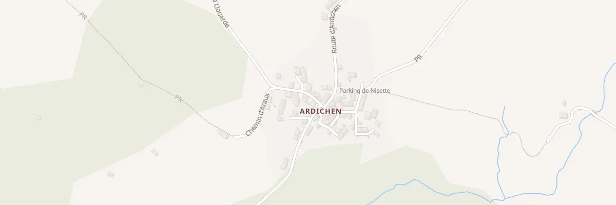 Plan du 134 Ardichen à Soulan