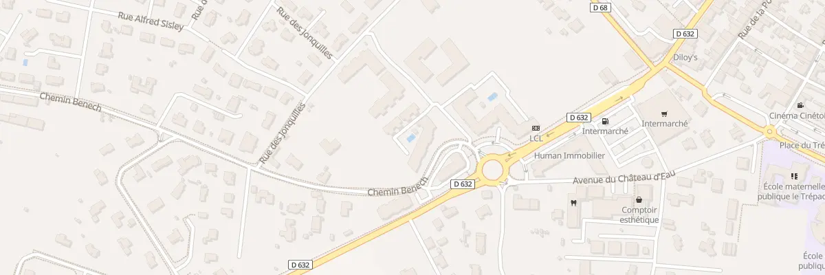 Plan du 5001F Sq de l’Aude à Fonsorbes