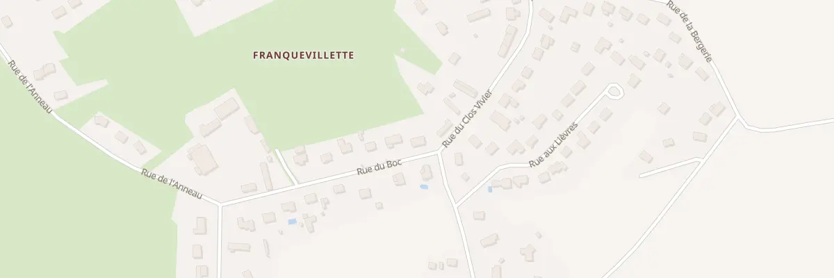 Plan du 205 Rue du Clos Vivier à Boos