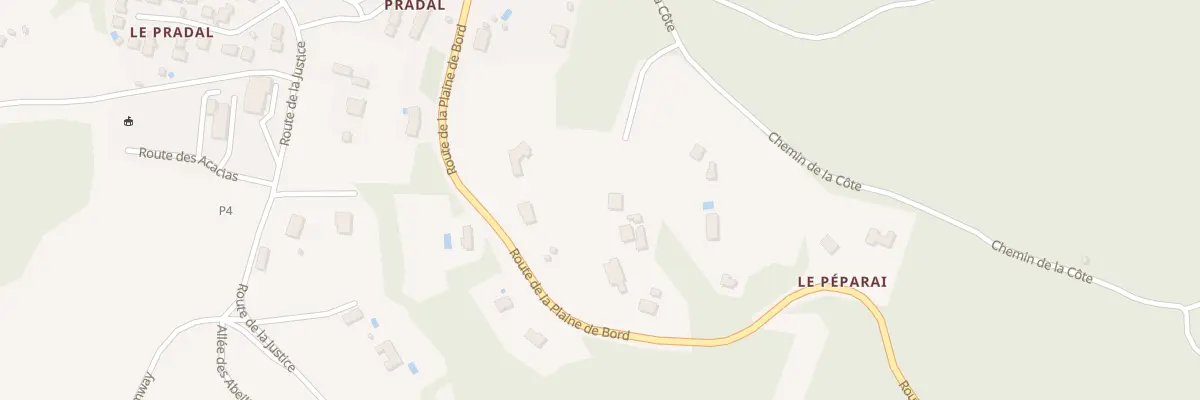 Plan du 467A Le Pradal à Domme