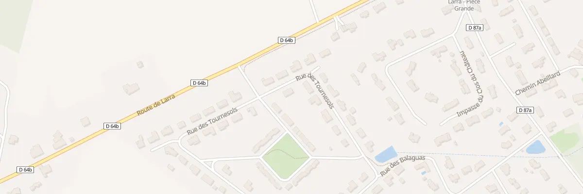 Plan du 39 Rue des Tournesols à Larra