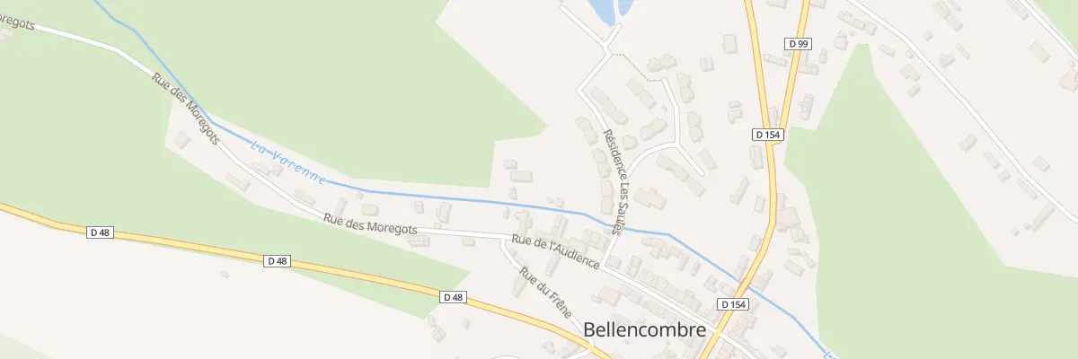 Plan du 38 Rue de l’Audience à Bellencombre