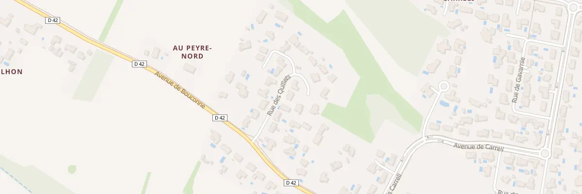 Plan du 14 Rue des Quillets à Cabanac-Séguenville