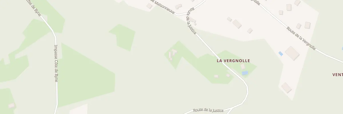 Plan du 518 La Vergnolle à Domme