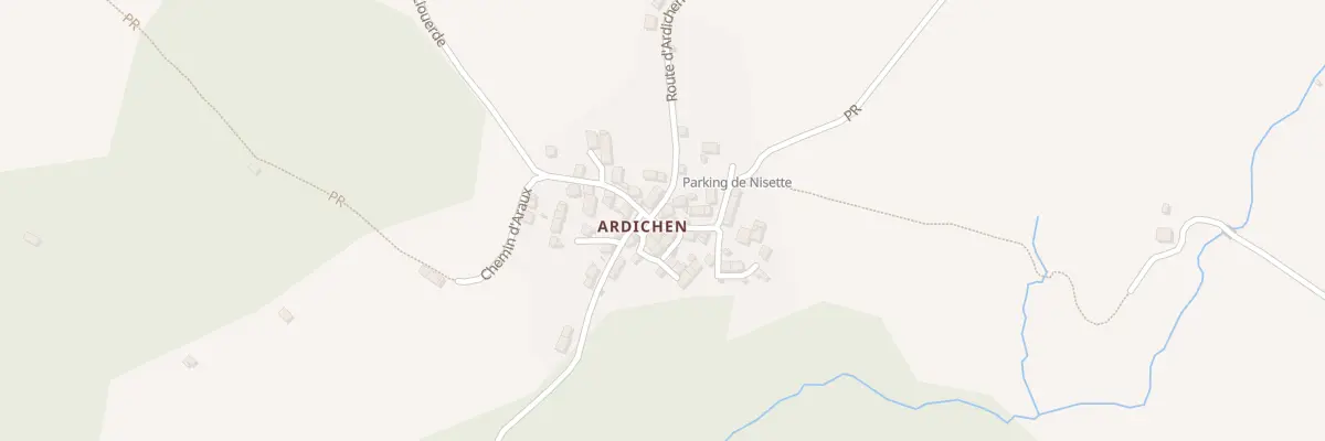 Plan du 117 Ardichen à Soulan