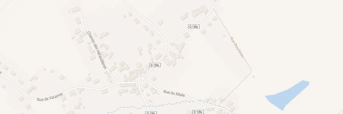 Plan du 10 Rue du Carroir à Valloire-sur-Cisse