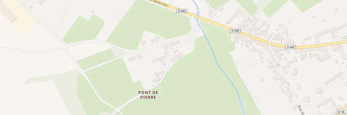 Plan du 5578 Pont de Pierre à Clion