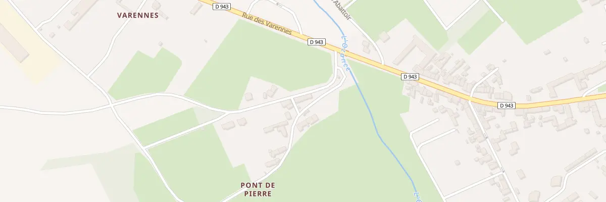 Plan du 5581 Pont de Pierre à Clion