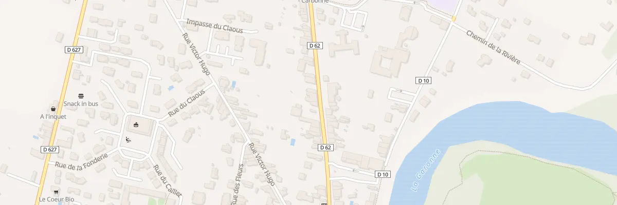 Plan du 39 Av de Toulouse à Carbonne