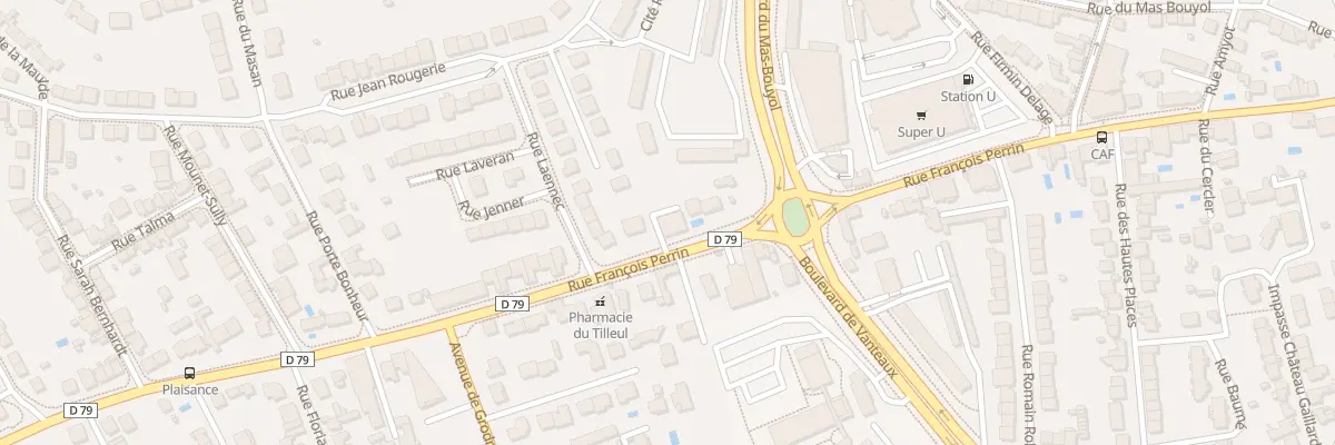 Plan du 326 Rue François Perrin à Limoges