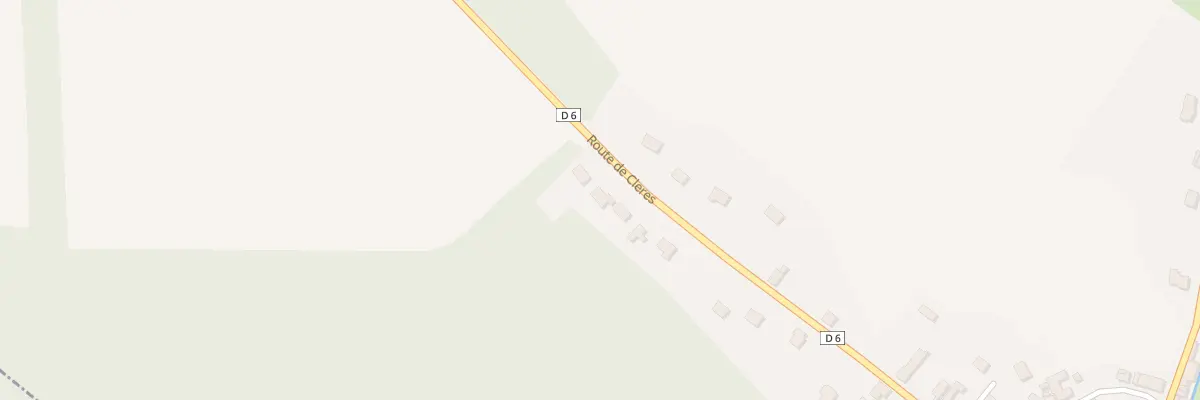 Plan du 6 Rte de Cleres à Cailly