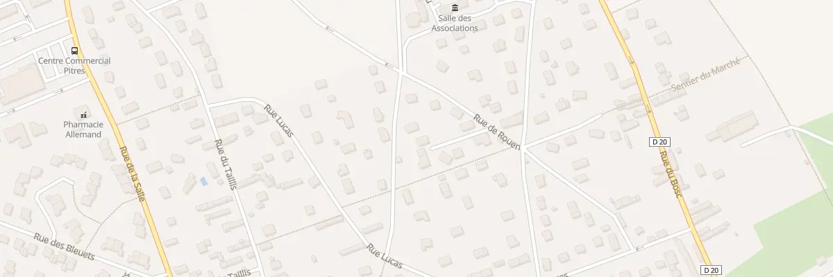 Plan du 40 Rue Boyer à Pîtres
