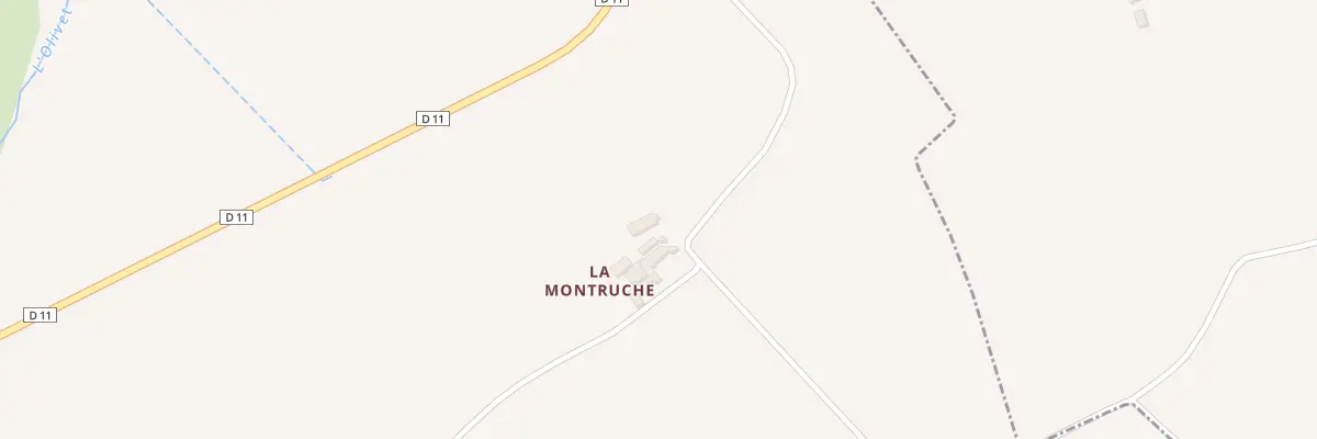 Plan du 7 La Montruche à Beaumont-Village