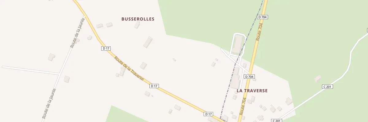 Plan du 5018 La Traverse Nord à La Meyze