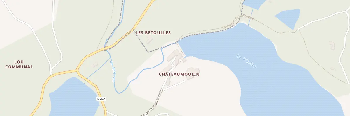 Plan du 11 Imp de Châteaumoulin à Thouron