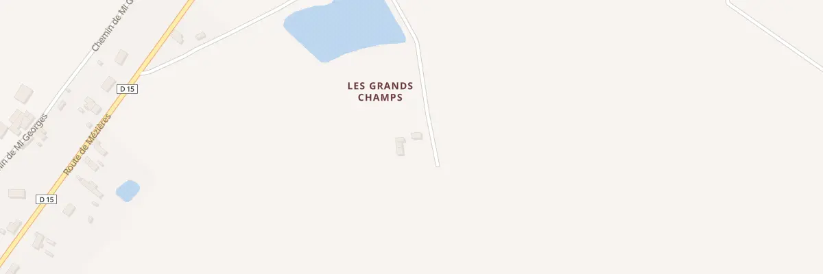 Plan du 5427 Les Grands Champs à Rosnay