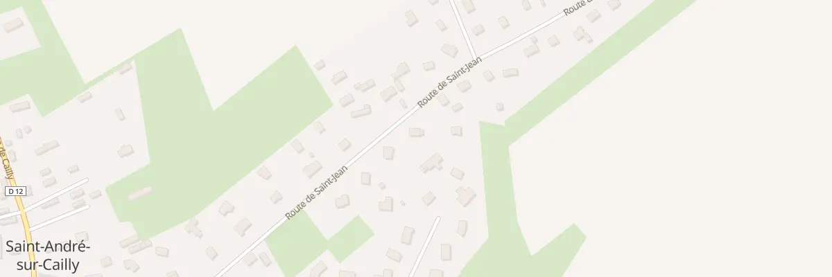 Plan du 310 Rte de Saint Jean à Saint-André-sur-Cailly