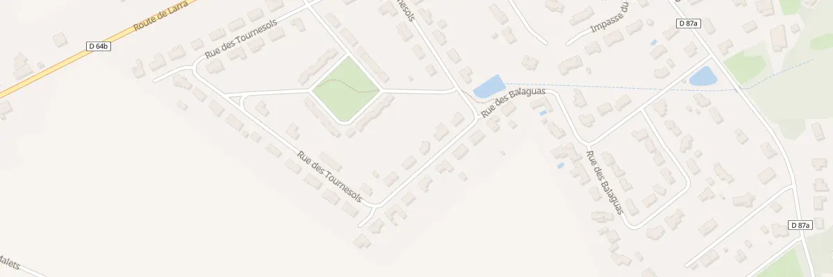 Plan du 23 Rue des Tournesols à Larra