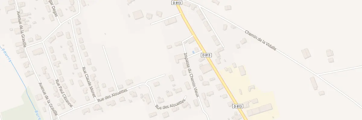 Plan du 6 Imp du Chem Vieux à Finhan