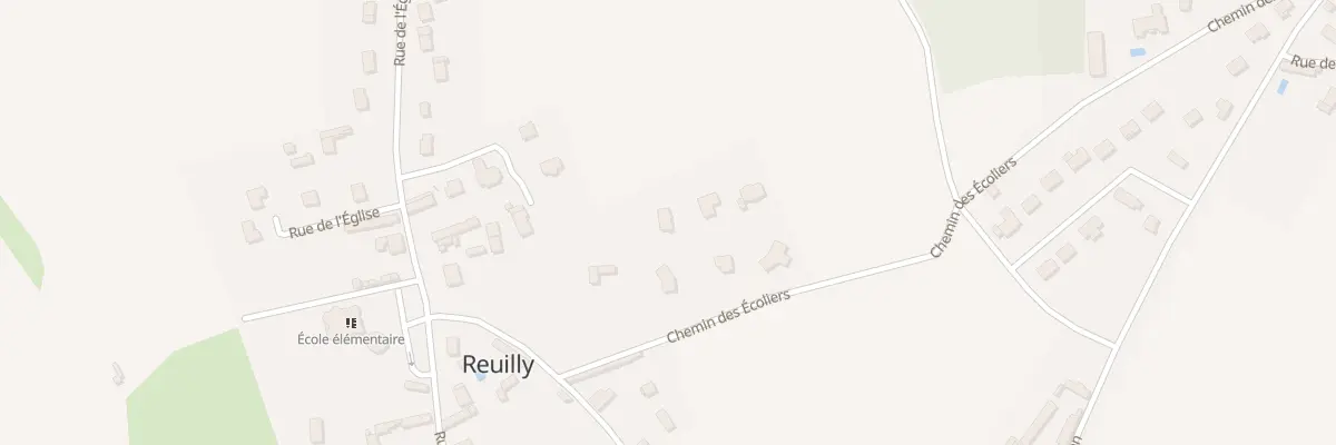 Plan du 8 Che des Ecoliers à Reuilly