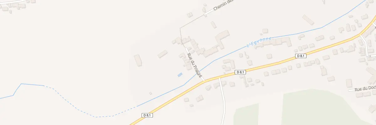 Plan du 3 Rue du Prieure A Cloyes à Cloyes-les-Trois-Rivières