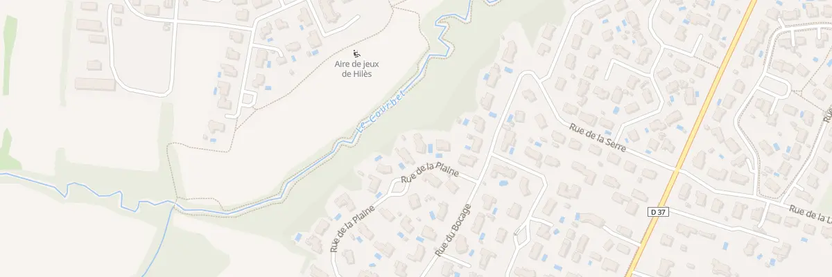 Plan du 5 Rue de la Plaine à Léguevin