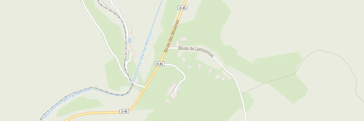 Plan du 1609 Rte de Lamouroux à Lherm