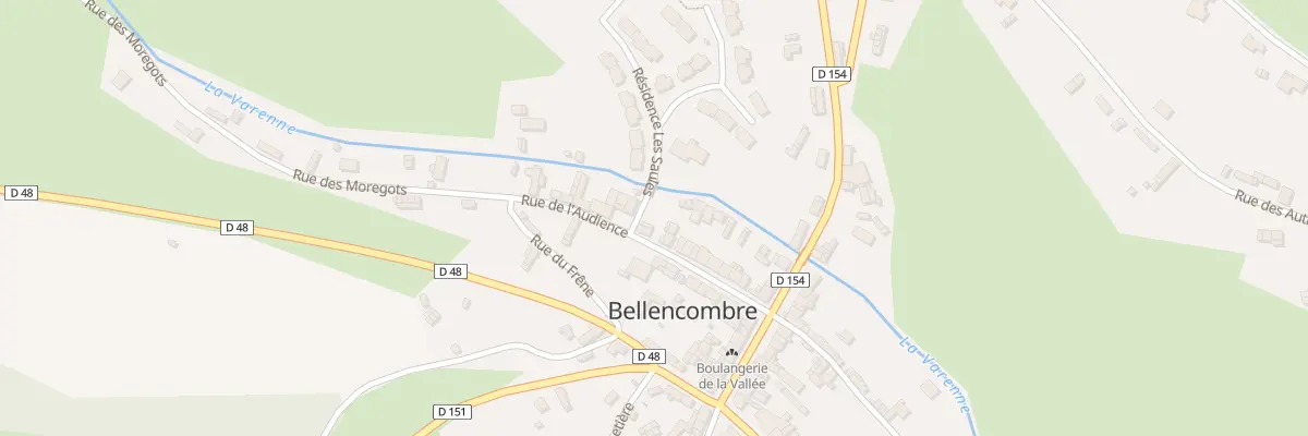 Plan du 16 Rue de l’Audience à Bellencombre
