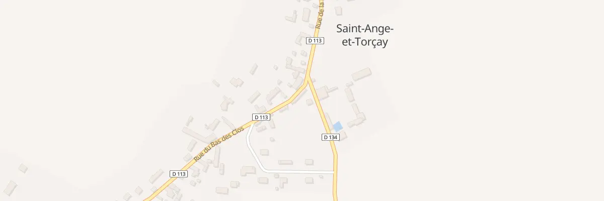 Plan du 16 Rue de la Mairie à Saint-Ange-et-Torçay