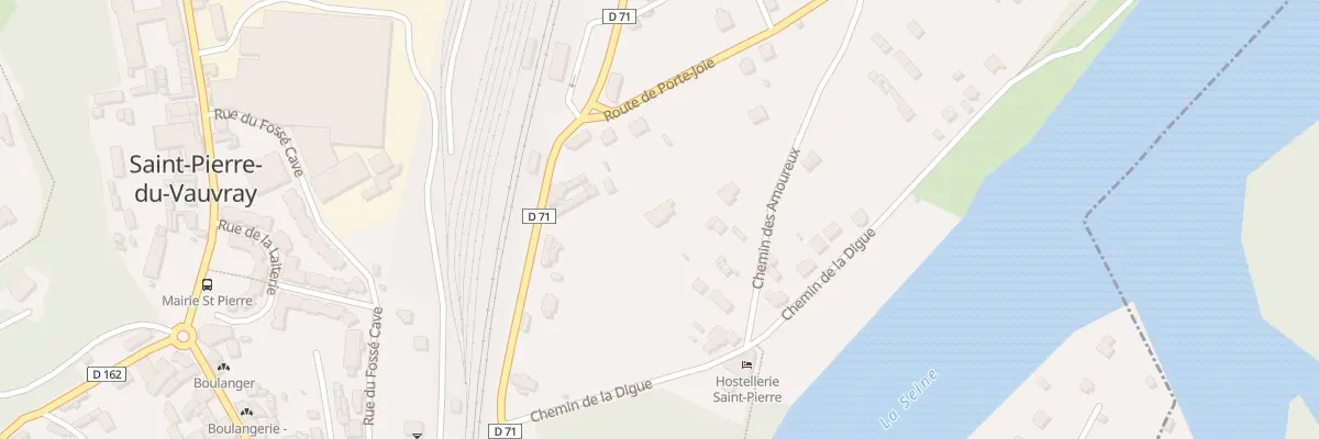 Plan du 3 Che des Amoureux à Saint-Pierre-du-Vauvray