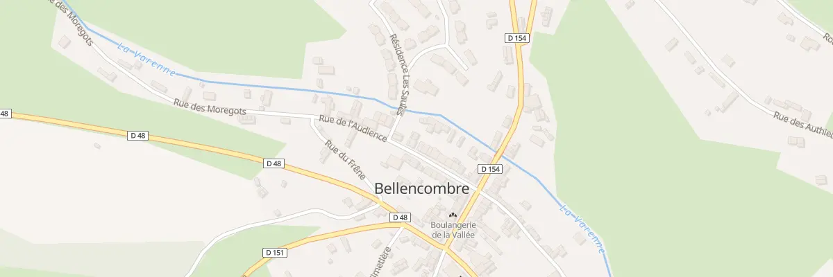 Plan du 14 Rue de l’Audience à Bellencombre