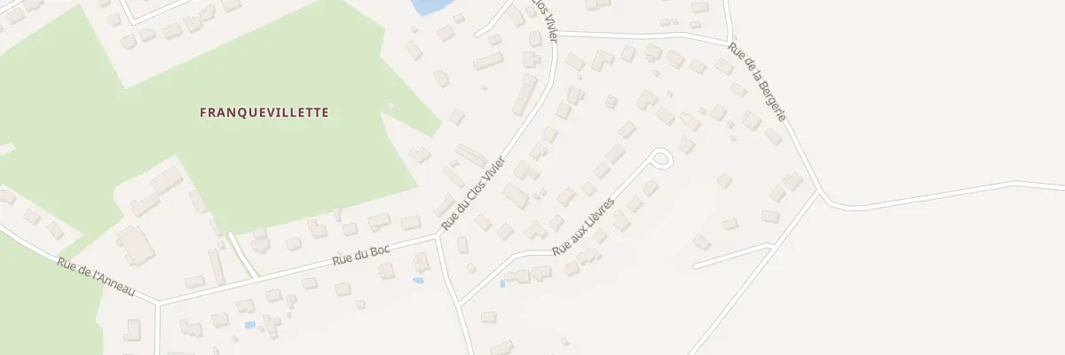 Plan du 422 Rue du Clos Vivier à Boos