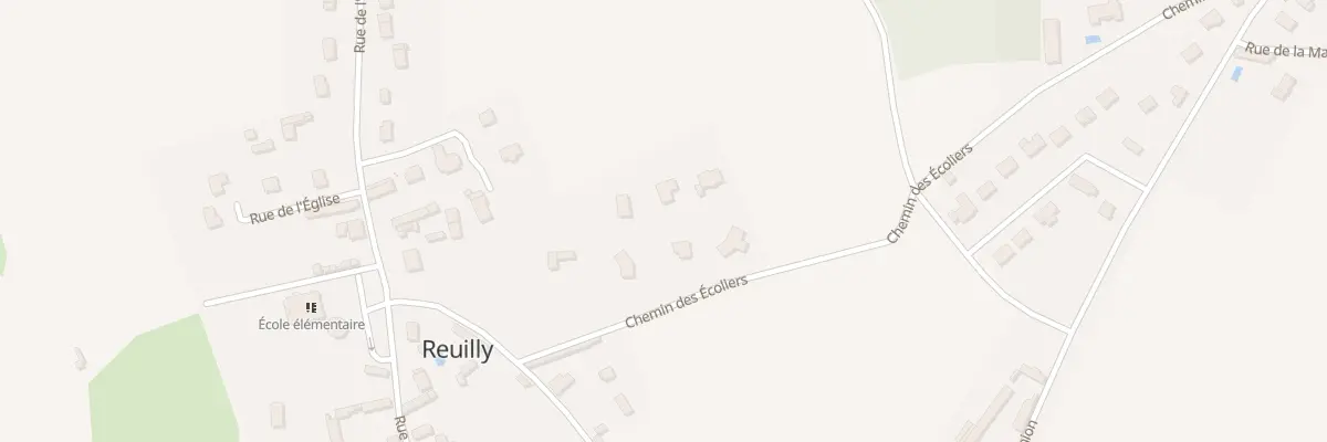 Plan du 10F Che des Ecoliers à Reuilly