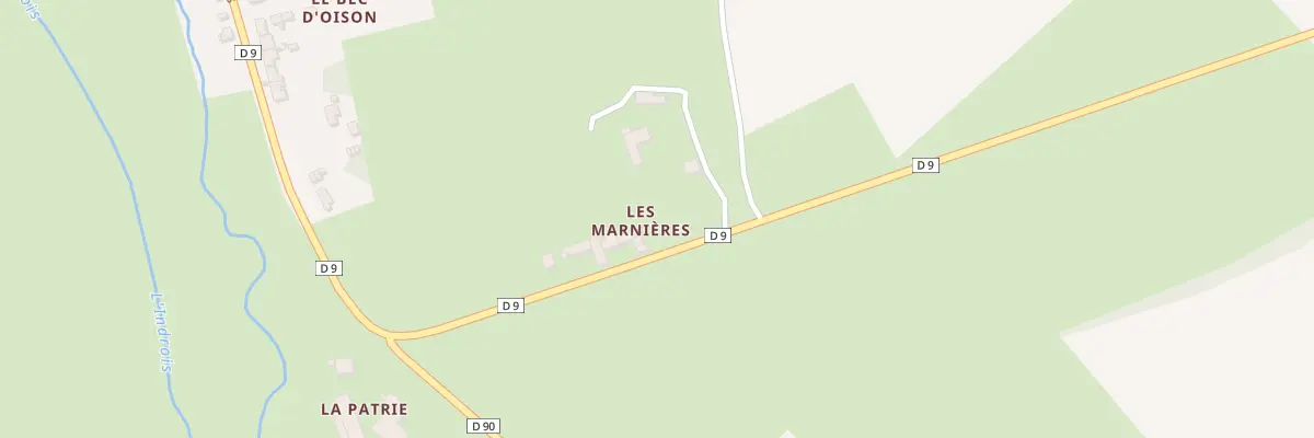 Plan du 3 Les Marnieres à Loché-sur-Indrois
